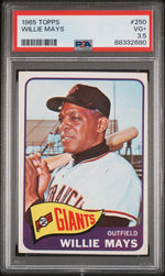 1965 Topps Willie Mays #250 PSA 3.5
