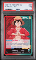 2022 One Piece Romance Dawn Leader Monkey D. Luffy #OP01003 /169087927 PSA 7