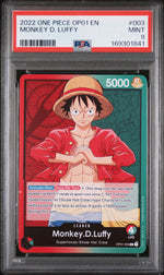 2022 One Piece Romance Dawn Leader Monkey D. Luffy #OP01003 PSA 9