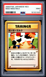 2000 Pokemon Neo Japanese Moomoo Milk PSA 9