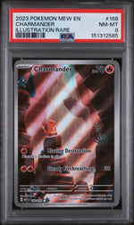2023 Pokemon Scarlet and Violet 151 Illustration Rare Charmander #168 PSA 8