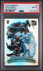 2025 Donruss Downtown Cam Ward #12 PSA 8