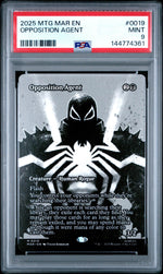 2025 the Gathering Marvel's Spider-Man Marvel Universe Opposition Agent #0019 PSA 9