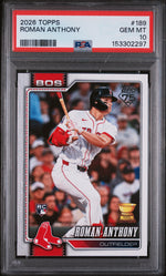 2026 Topps Roman Anthony #189 PSA 10