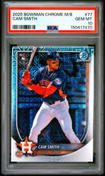 2025 Chrome Mega Box Cam Smith #77 /106 PSA 10