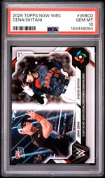 2026 Topps Now John Cena/Shohei Ohtani #WBCO /55002 /250 PSA 10