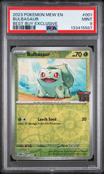 2023 Pokemon Mew Best Buy Exclusive Bulbasaur #001 PSA 9