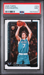 2025 Topps Kon Knueppel #204 PSA 9