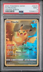 2023 Pokemon Sword and Shield Crown Zenith Pikachu #GG30 PSA 9