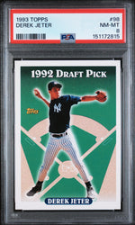 1993 Topps Derek Jeter #98 PSA 8
