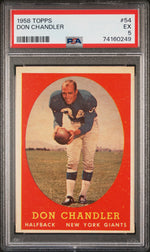 1958 Topps Don Chandler #54 PSA 5