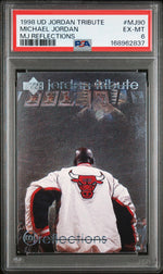 1997 Upper Deck Michael Jordan Tribute Michael Jordan #MJ90 PSA 6