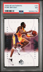 2000 SP Authentic Kobe Bryant #39 PSA 7
