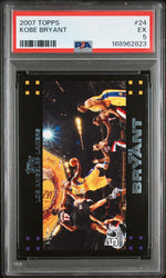2007 Topps Kobe Bryant #24 PSA 5