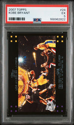 2007 Topps Kobe Bryant #24 PSA 5