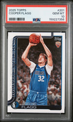 2025 Topps Cooper Flagg #201 PSA 10