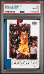2000 Upper Deck Reserve Kobe Bryant #38 PSA 8
