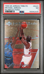 1997 Upper Deck Michael Jordan Tribute Michael Jordan #MJ81 PSA 7