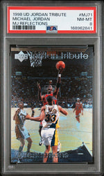 1997 Upper Deck Michael Jordan Tribute Michael Jordan #MJ71 PSA 8