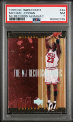1999 Upper Deck Hardcourt MJ Records Almanac Michael Jordan #J4 PSA 7