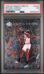 1997 Upper Deck Michael Jordan Tribute Michael Jordan #MJ85 PSA 7