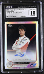 2022 Topps Chrome #CAC-CB Cem Bolukbasi Autographs Auto CGC 10