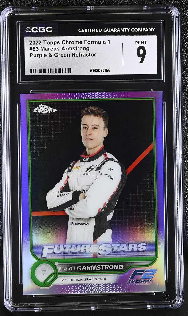 2022 Topps Chrome #83 Marcus Armstrong Future Stars CGC 9