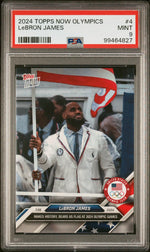 2024 Topps Now Olympic Games LeBron James #4 /13953 PSA 9