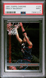 1997 Topps Chrome Tracy Mcgrady #125 PSA 9