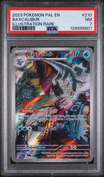 2023 Pokemon Scarlet and Violet Paldea Evolved Illustration Rare Baxcalibur #210 PSA 7