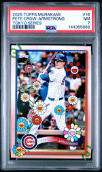 2025 Topps X Takashi Murakami Tokyo Series Pete Crow-Armstrong #16 PSA 7