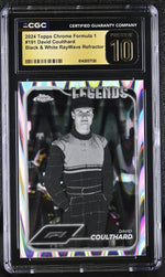 2024 Topps Chrome #191 David Coulthard Legends CGC 10