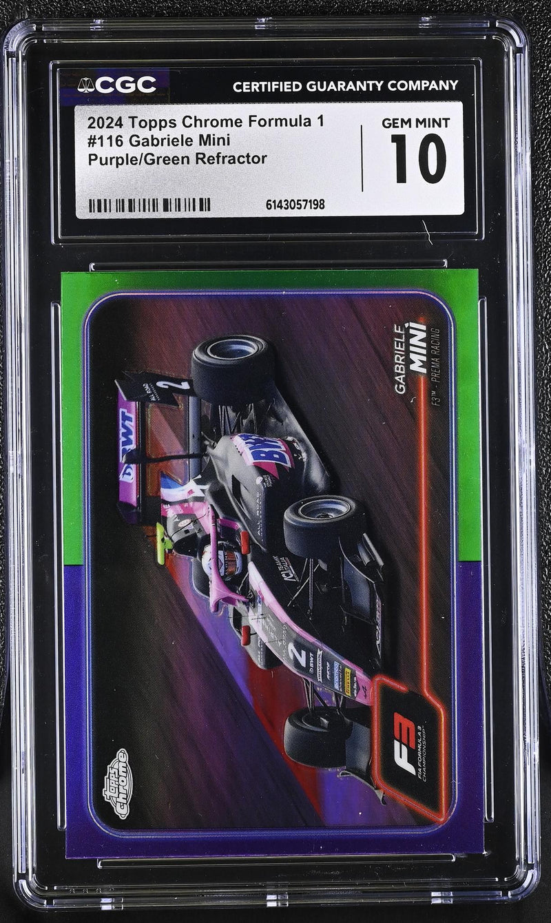 2024 Topps Chrome #116 Gabriele Mini CGC 10