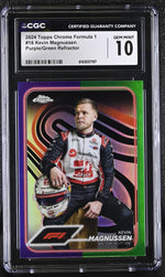 2024 Topps Chrome #16 Kevin Magnussen CGC 10
