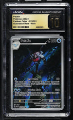 2024 Pokemon #225/091 Palafin Illustration Rare - Holo CGC 10