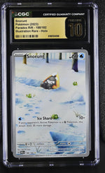 2023 Pokemon #188/182 Snorunt Paradox Rift CGC 10
