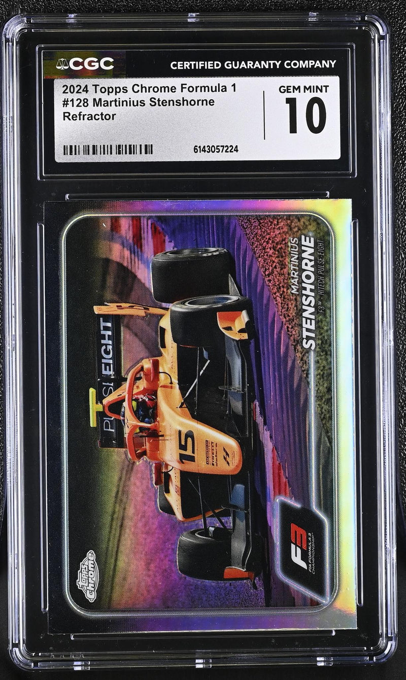 2024 Topps Chrome #128 Martinius Stenshorne Refractor CGC 10