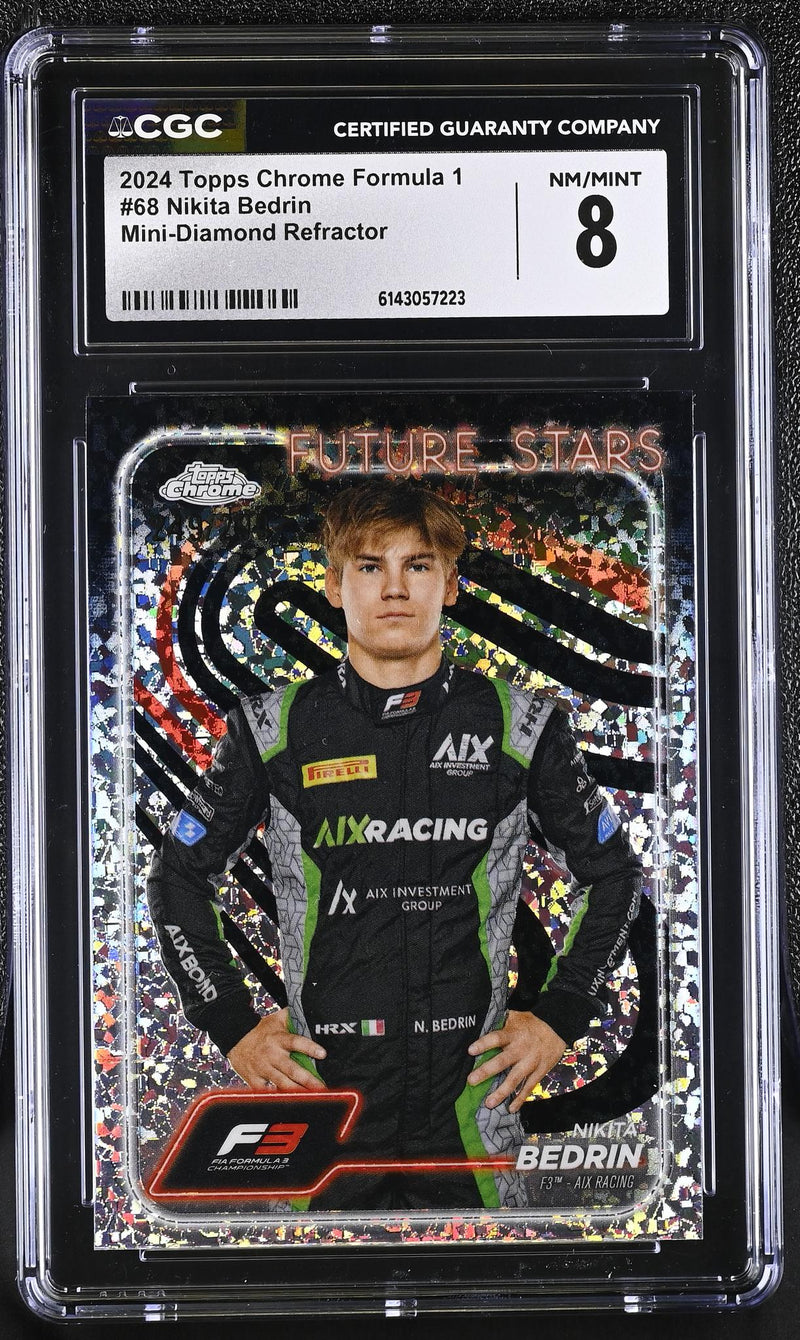 2024 Topps Chrome #68 Nikita Bedrin Future Stars CGC 8