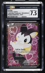 2013 Pokemon #RC23/RC25 Emolga Radiant Collection CGC 7.5