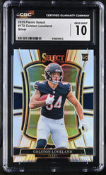 2025 Select #172 Colston Loveland Premier Level CGC 10