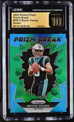 2023 Prizm #PB-3 Bryce Young Prizm Break CGC 10