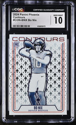 2024 Phoenix #CON-BNX Bo Nix Contours CGC 10