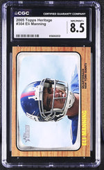 2005 Topps Heritage #304 Eli Manning CGC 8.5