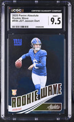 2025 Absolute #RW-JDT Jaxson Dart Rookie Wave CGC 9.5