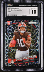 2025 Prizm #313 Quinshon Judkins Lazer CGC 10