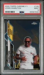 2020 Topps Chrome Formula 1 Lewis Hamilton #140 PSA 9