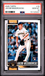 2026 Topps Jacob Misiorowski #10 PSA 10