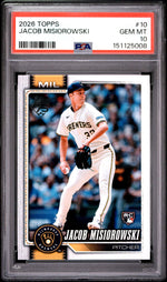 2026 Topps Jacob Misiorowski #10 PSA 10