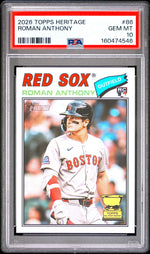 2026 Topps Heritage Roman Anthony #86 PSA 10