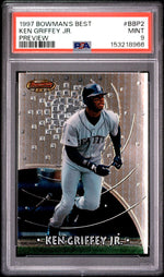 1997 Bowman's Best Previews Ken Griffey Jr. #2 PSA 9